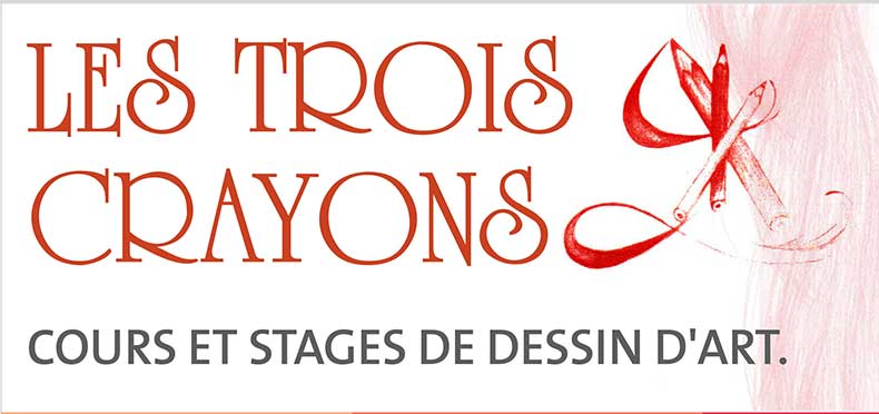 LES TROIS CRAYONS - Cours et stages de dessin d'art